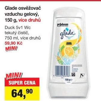 Osvěžovač vzduchu gel Glade by Brise