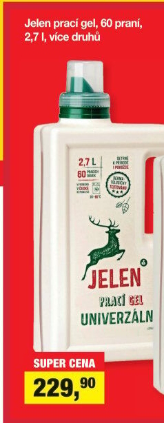 Prací gel Jelen