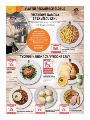 akční leták Globus 24.7.2024-30.7.2024