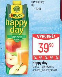 Džus Happy Day Rauch