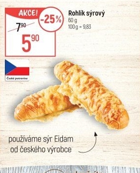 Rohlík se sýrem