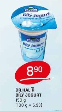 Bílý jogurt Dr.Halíř