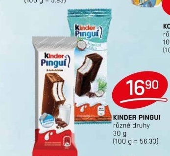 Dezert Pinguí Kinder