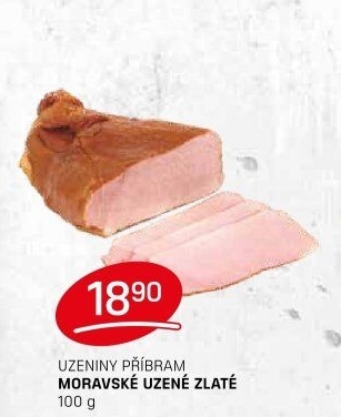 Moravské uzené zlatéPříbramská uzenina