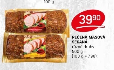 Sekaná pečená masová Ravy