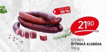 Štýrská klobása Steinex