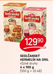Sýr Hermelín na gril Sedlčanský