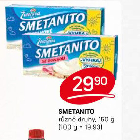 Sýr tavený Smetanito Želetava