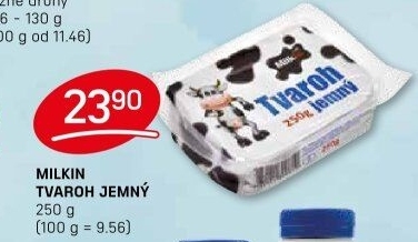 Tvaroh jemný Milkin