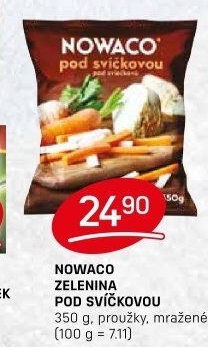 Zeleninová směs pod svíčkovou mražená Nowaco