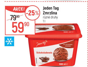 Zmrzlina ve vaničce Jeden Tag