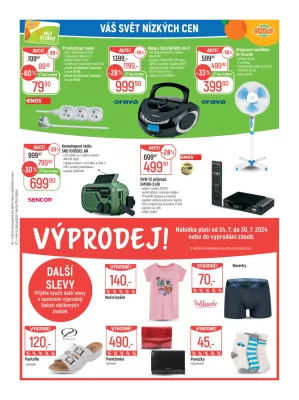 akční leták Globus 24.7.2024-30.7.2024