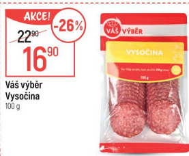 Salám Vysočina Váš Výběr