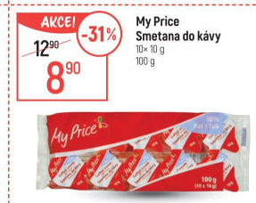 Smetánky do kávy My Price