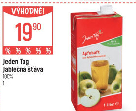 Šťáva 100% Jeden Tag
