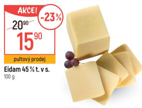 Sýr Eidam 45%