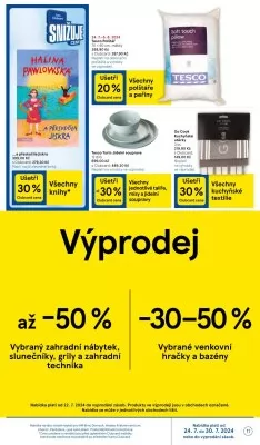 akční leták Tesco 24.7.2024-30.7.2024