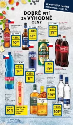 akční leták Tesco 24.7.2024-30.7.2024