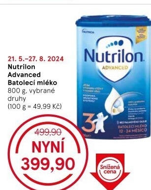 Kojenecká výživa Nutrilon Advanced