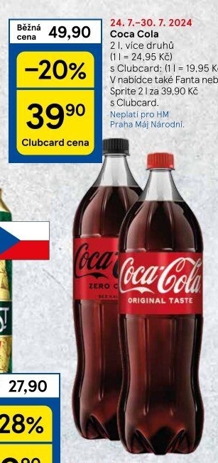 Limonáda Coca Cola
