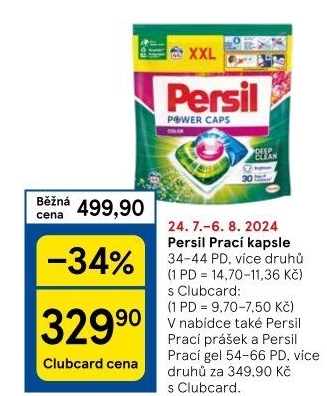 Prací kapsle Persil