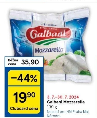 Sýr Mozzarella Galbani