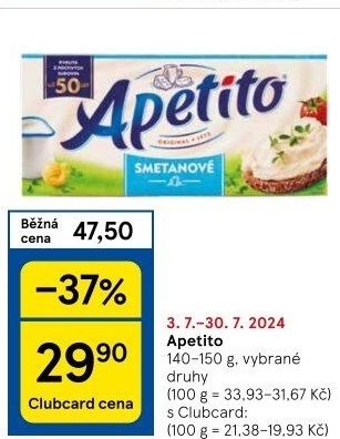 Sýr tavený Apetito