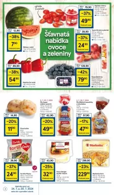 akční leták Tesco 24.7.2024-30.7.2024