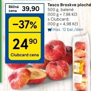 Broskve Paraquayo Tesco