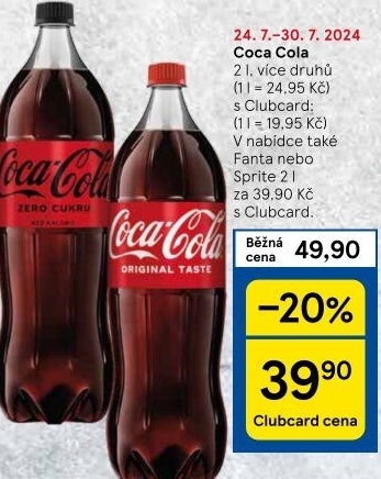 Limonáda Coca Cola