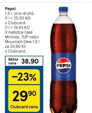 Limonáda Pepsi