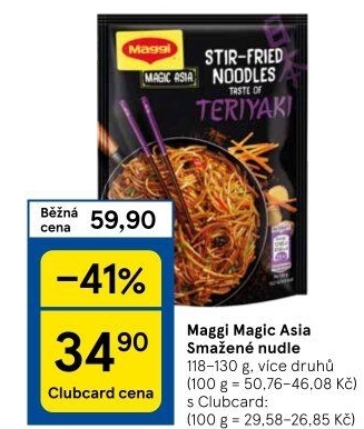 Nudle smažené Asia Maggi