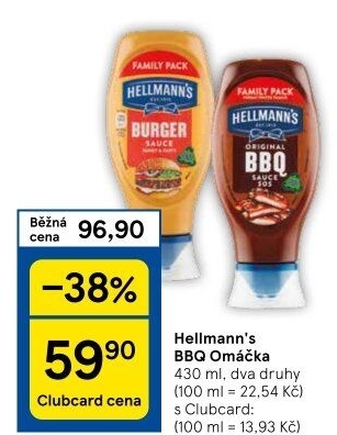 Omáčky BBQ Hellmann'