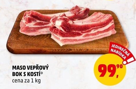 Vepřový bok s kostí