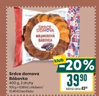 Bábovka Srdce domova