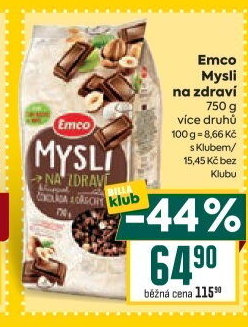 Müsli Mysli na zdraví Emco