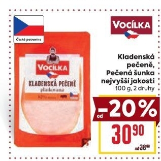 Pečeně kladenská Vocílka