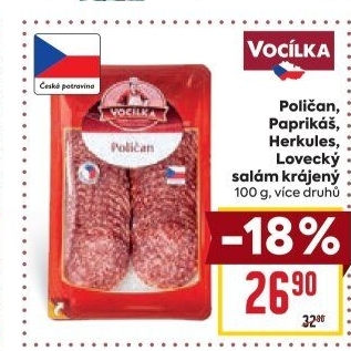 Salám Poličan Vocílka