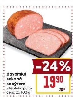 Sekaná bavorská se sýrem