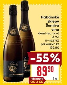 Sekt Demi Sec Habánské sklepy