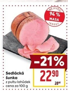 Šunka sedlácká nejvyšší jakosti