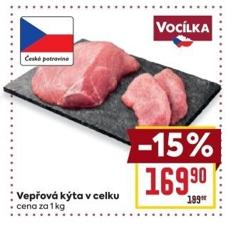 Vepřová kýta Vocílka