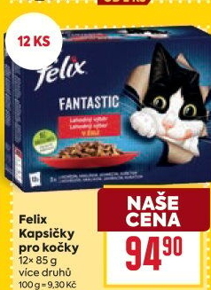 Kapsičky pro kočky Felix Purina