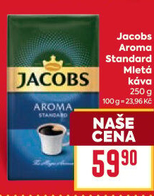 Mletá káva Jacobs Aroma Standard