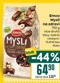 Müsli Mysli na zdraví Emco