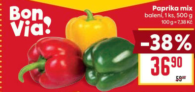 Paprika mix Billa Bonvia