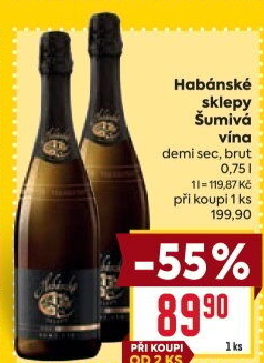 Sekt Demi Sec Habánské sklepy