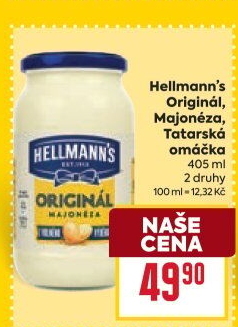Tatarská omáčka Hellmann'