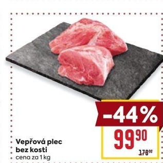 Vepřová plec bez kosti