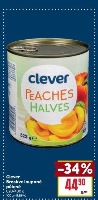 Kompot broskve Clever